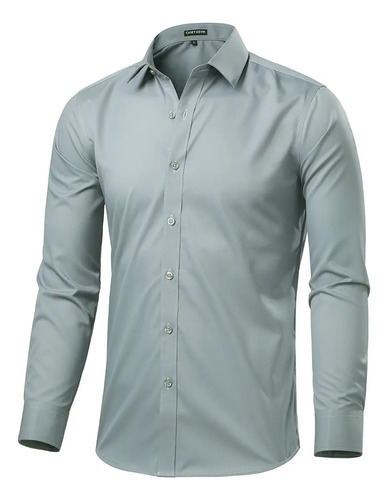 Camisa formal celeste